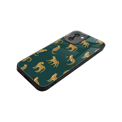 Fierce Spots stylish phone case for oneplus 15r | glossy glass and slim fit
