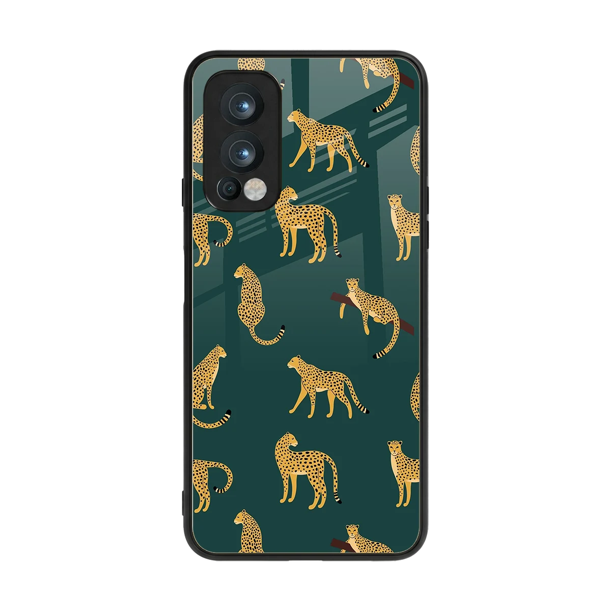 Fierce Spots back phone cover | glass case for oneplus nord 2