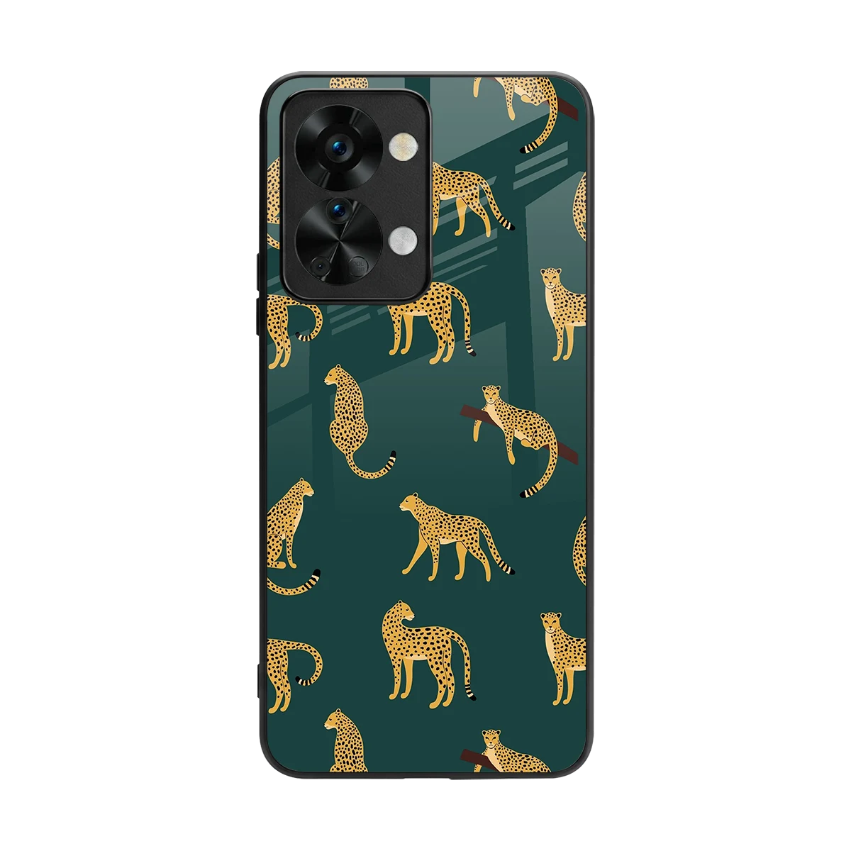 Fierce Spots back phone cover | glass case for oneplus nord 2t