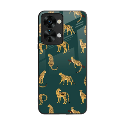 Fierce Spots back phone cover | glass case for oneplus nord 2t