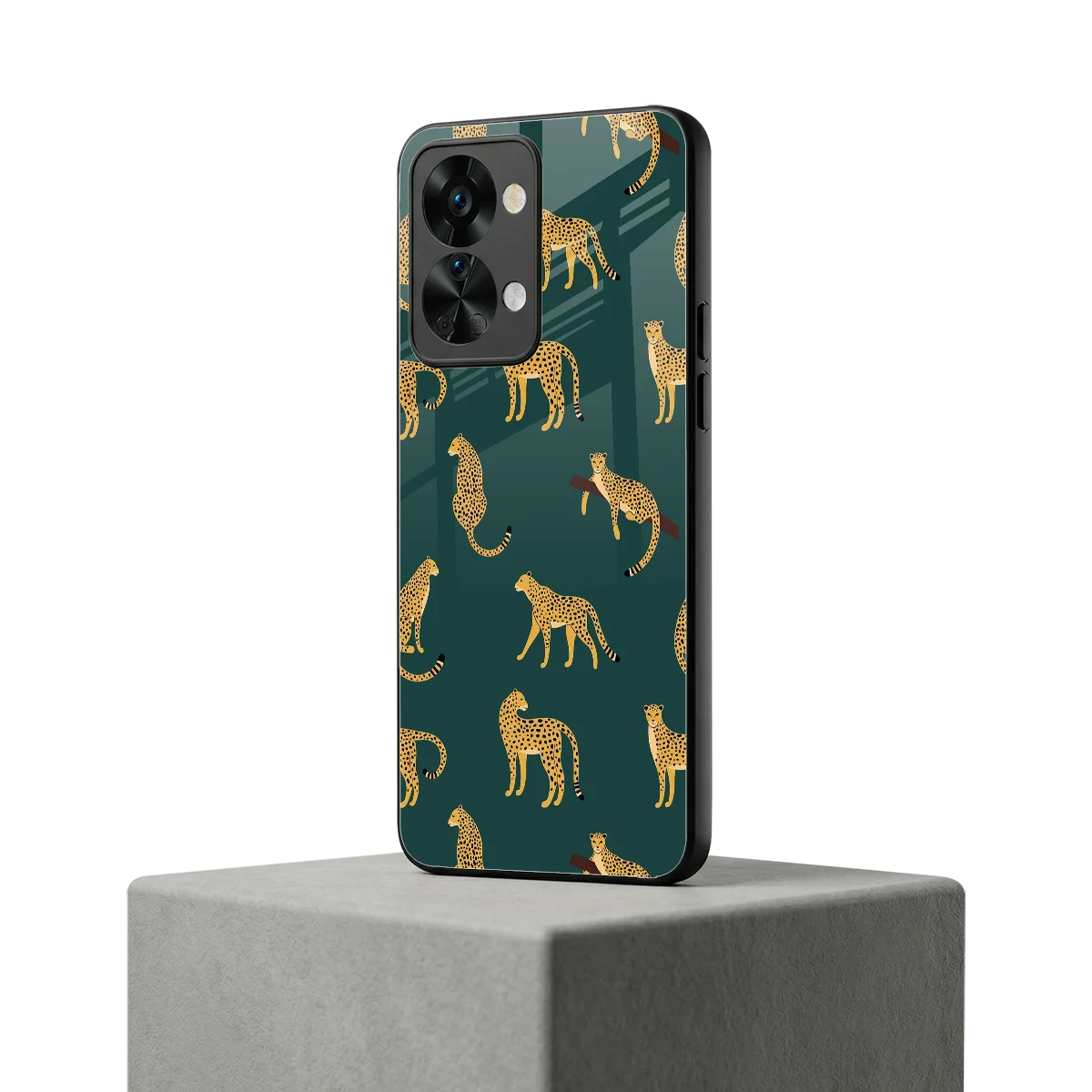 Fierce Spots oneplus nord 2t mobile cover | shockproof glass phone case