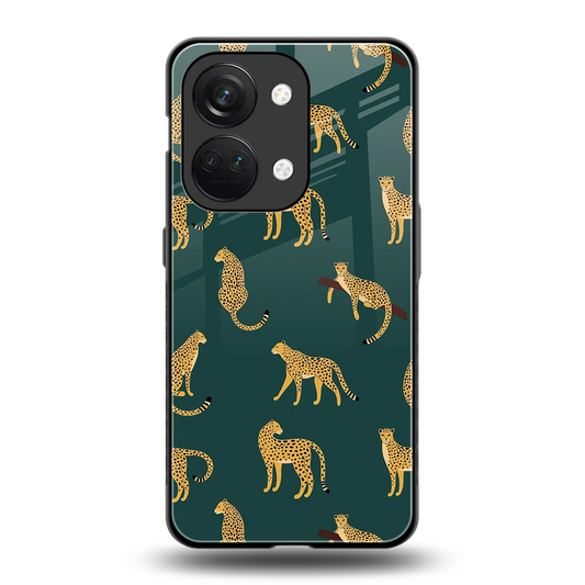 Fierce Spots back phone cover | glass case for oneplus nord 3