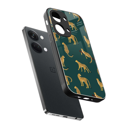 Fierce Spots sleek oneplus nord 3 cover with tempered glass back and TPU edges