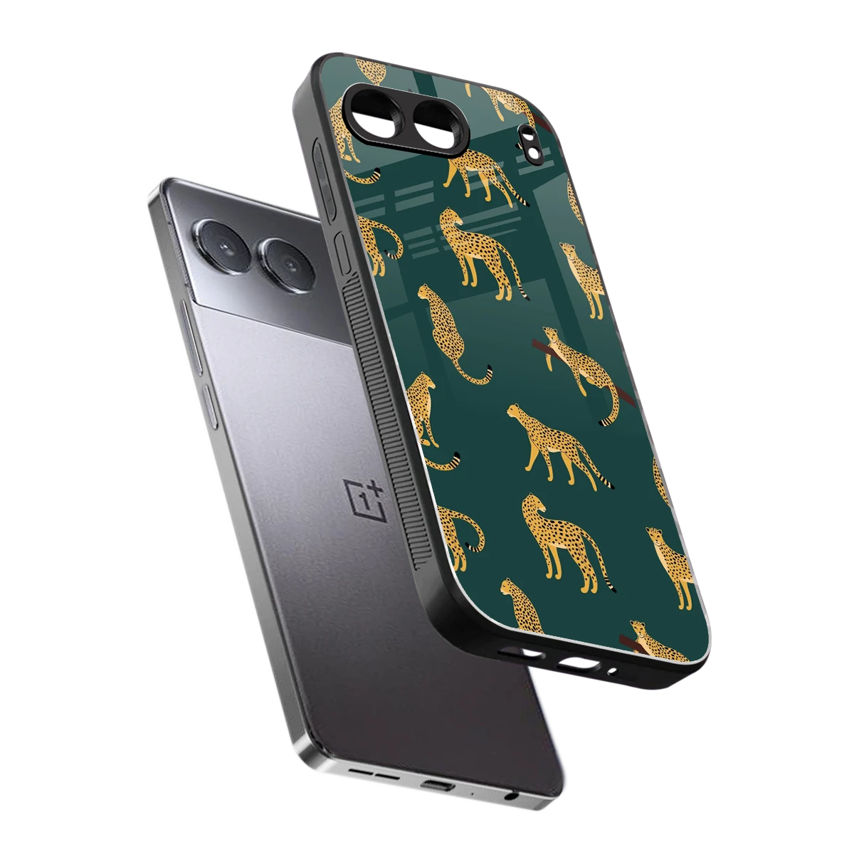 Fierce Spots sleek oneplus nord 4 cover with tempered glass back and TPU edges
