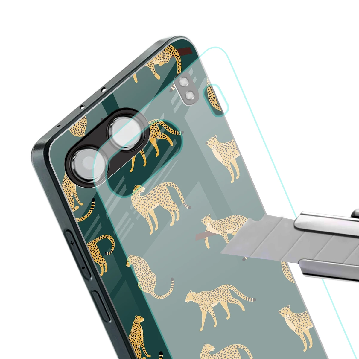 Fierce Spots stylish phone case for oneplus nord 4 | glossy glass and slim fit