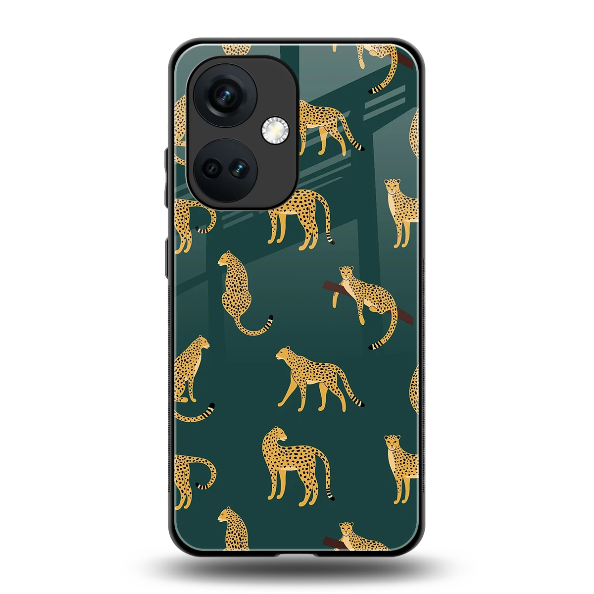 Fierce Spots back phone cover | glass case for oneplus nord ce 3