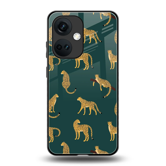 Fierce Spots back phone cover | glass case for oneplus nord ce 3