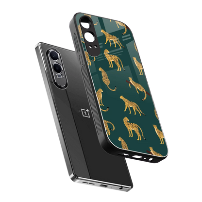 Fierce Spots sleek oneplus nord ce 4 lite cover with tempered glass back and TPU edges