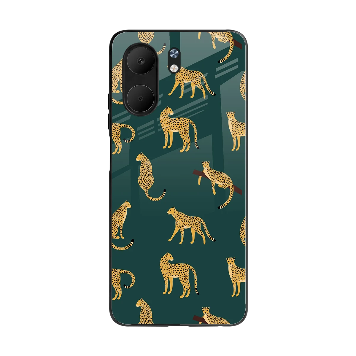 Fierce Spots back phone cover | glass case for oppo a5x 5g