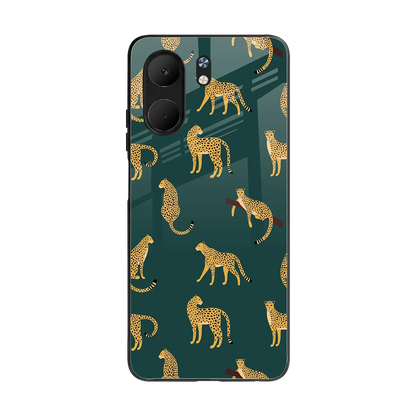 Fierce Spots back phone cover | glass case for oppo a5x 5g