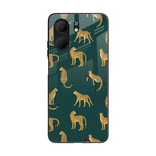 Fierce Spots back phone cover | glass case for oppo a5x 5g