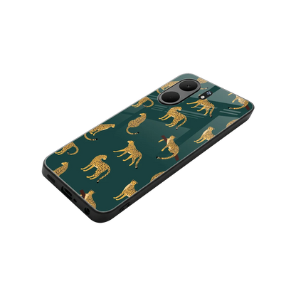Fierce Spots stylish phone case for oppo a5x 5g | glossy glass and slim fit