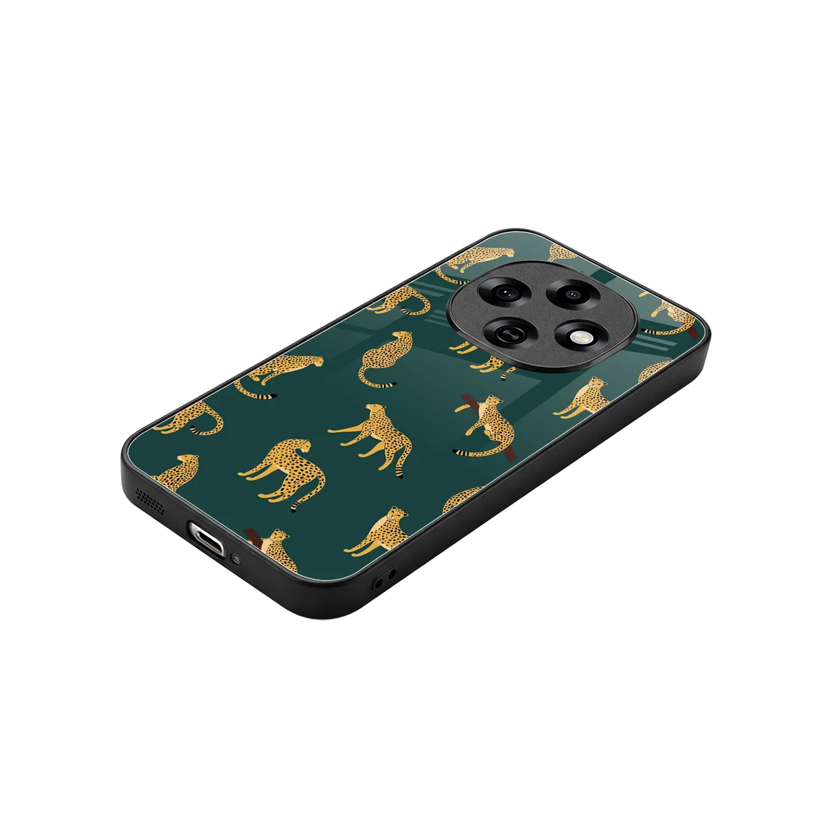 Fierce Spots stylish phone case for oppo f31 pro 5g | glossy glass and slim fit