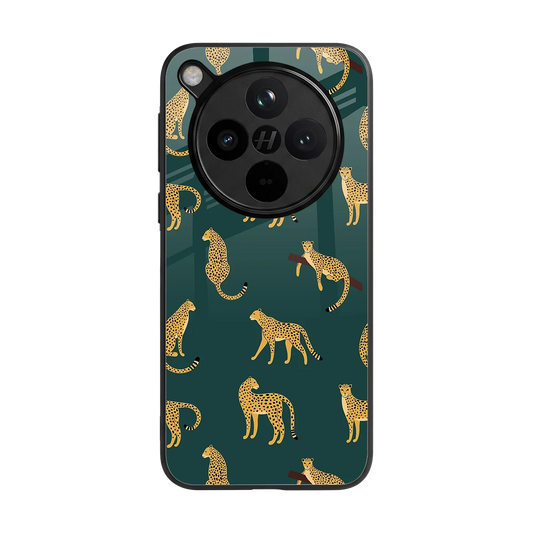 Fierce Spots back phone cover | glass case for oppo find x8