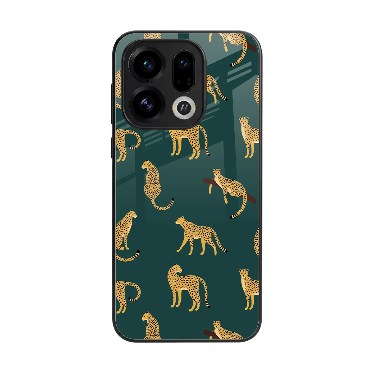 Fierce Spots back phone cover | glass case for oppo find x9