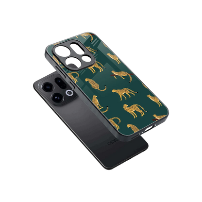 Fierce Spots sleek oppo find x9 cover with tempered glass back and TPU edges