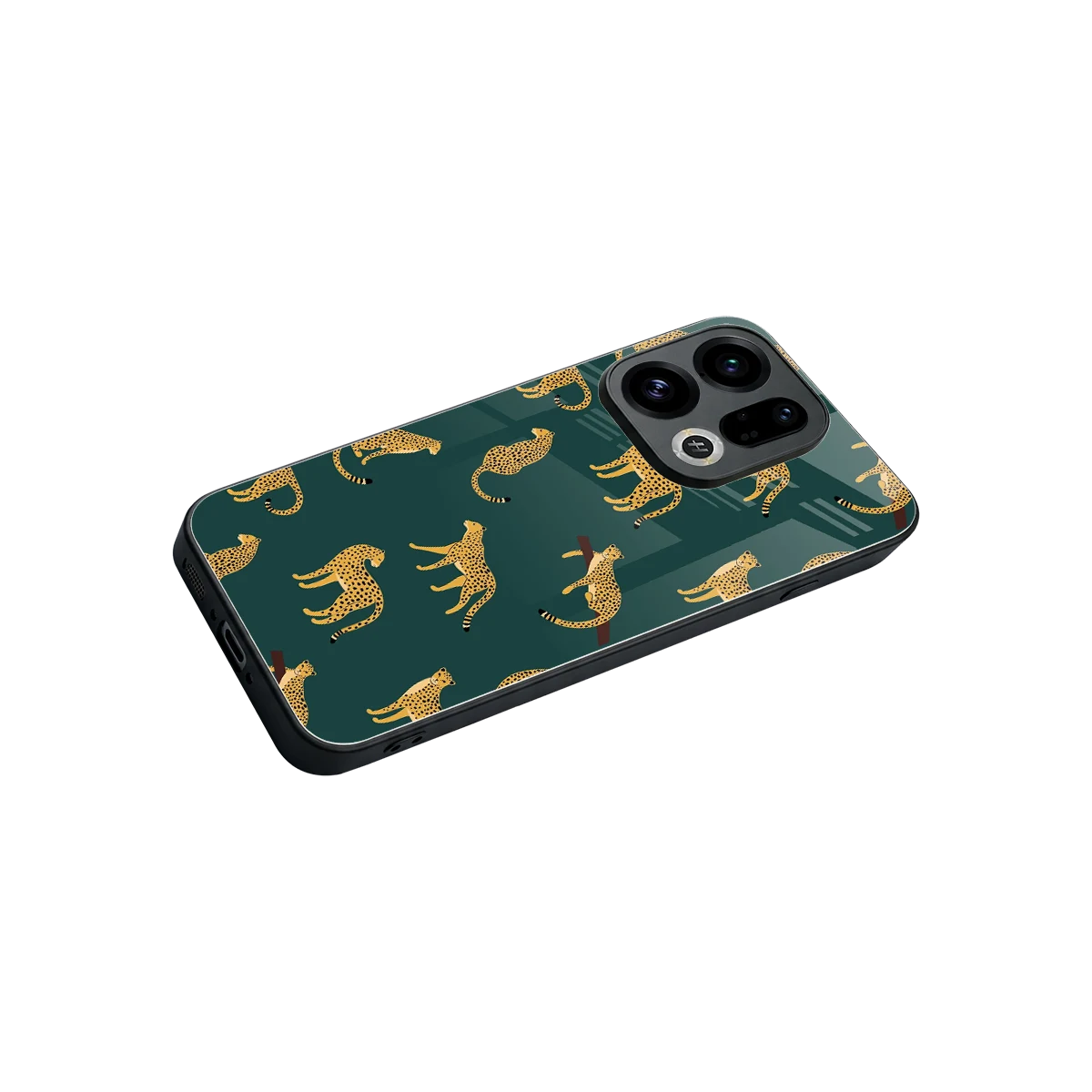 Fierce Spots stylish phone case for oppo find x9 | glossy glass and slim fit