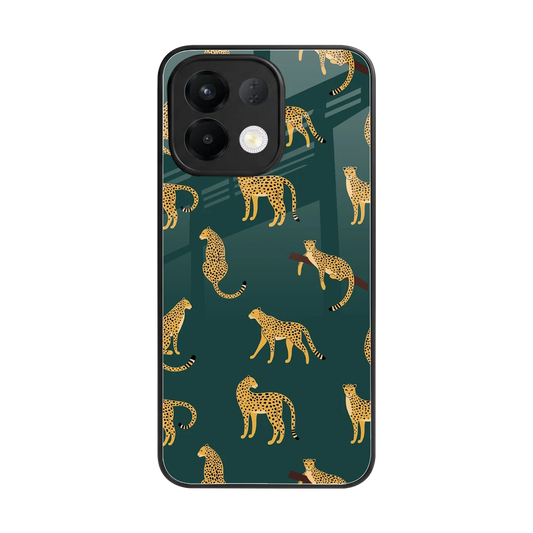 Fierce Spots back phone cover | glass case for oppo k13 5g
