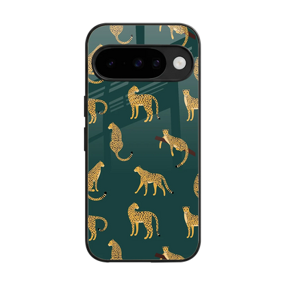 Fierce Spots back phone cover | glass case for google pixel 10