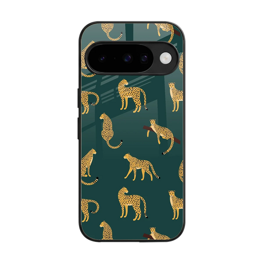 Fierce Spots back phone cover | glass case for google pixel 10