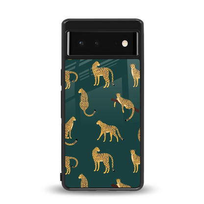 Fierce Spots back phone cover | glass case for google pixel 6a