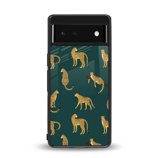 Fierce Spots back phone cover | glass case for google pixel 6a