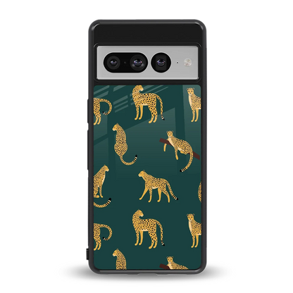 Fierce Spots back phone cover | glass case for google pixel 7 pro
