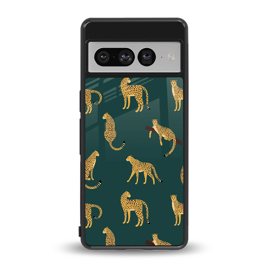 Fierce Spots back phone cover | glass case for google pixel 7 pro