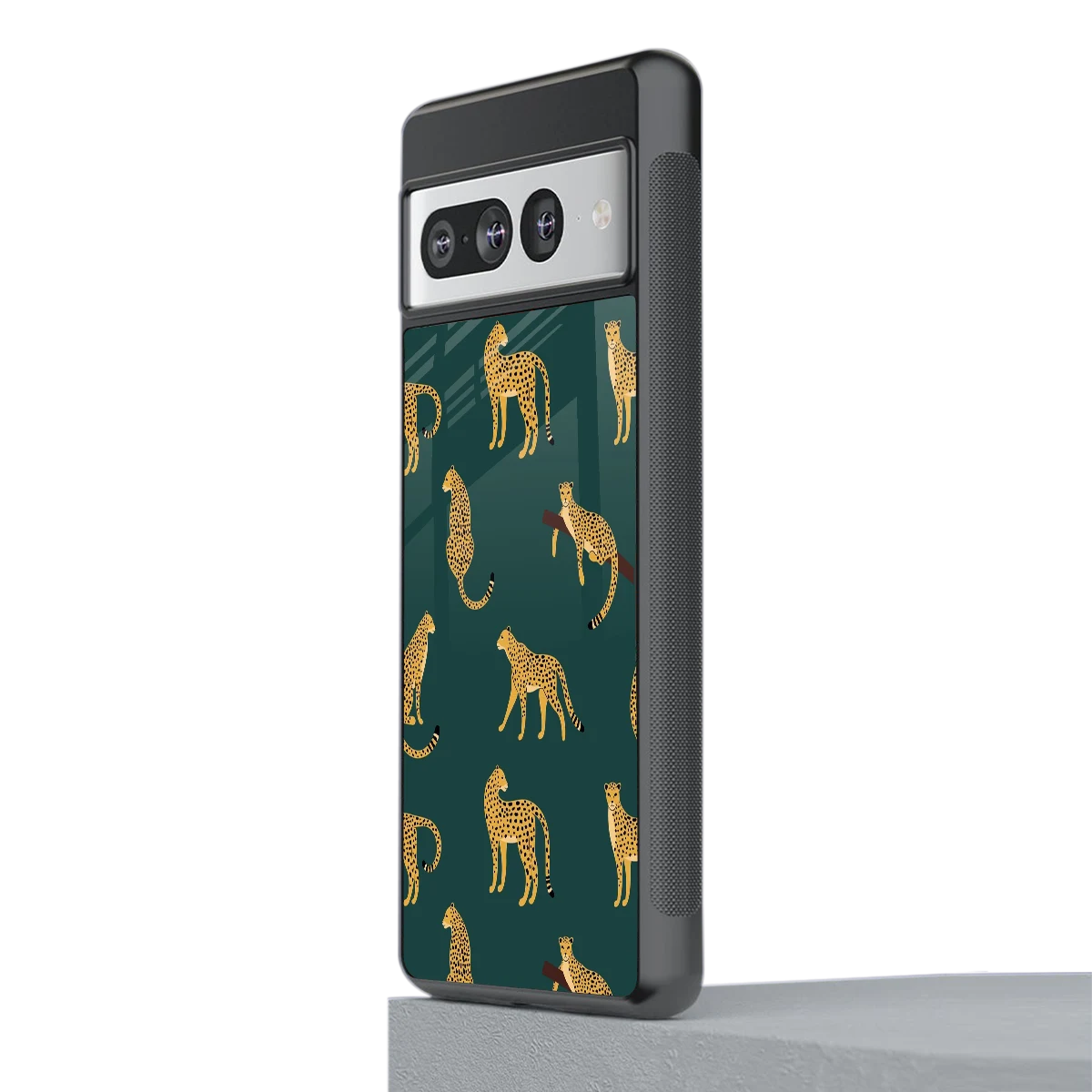 Fierce Spots stylish phone case for google pixel 7 pro | glossy glass and slim fit