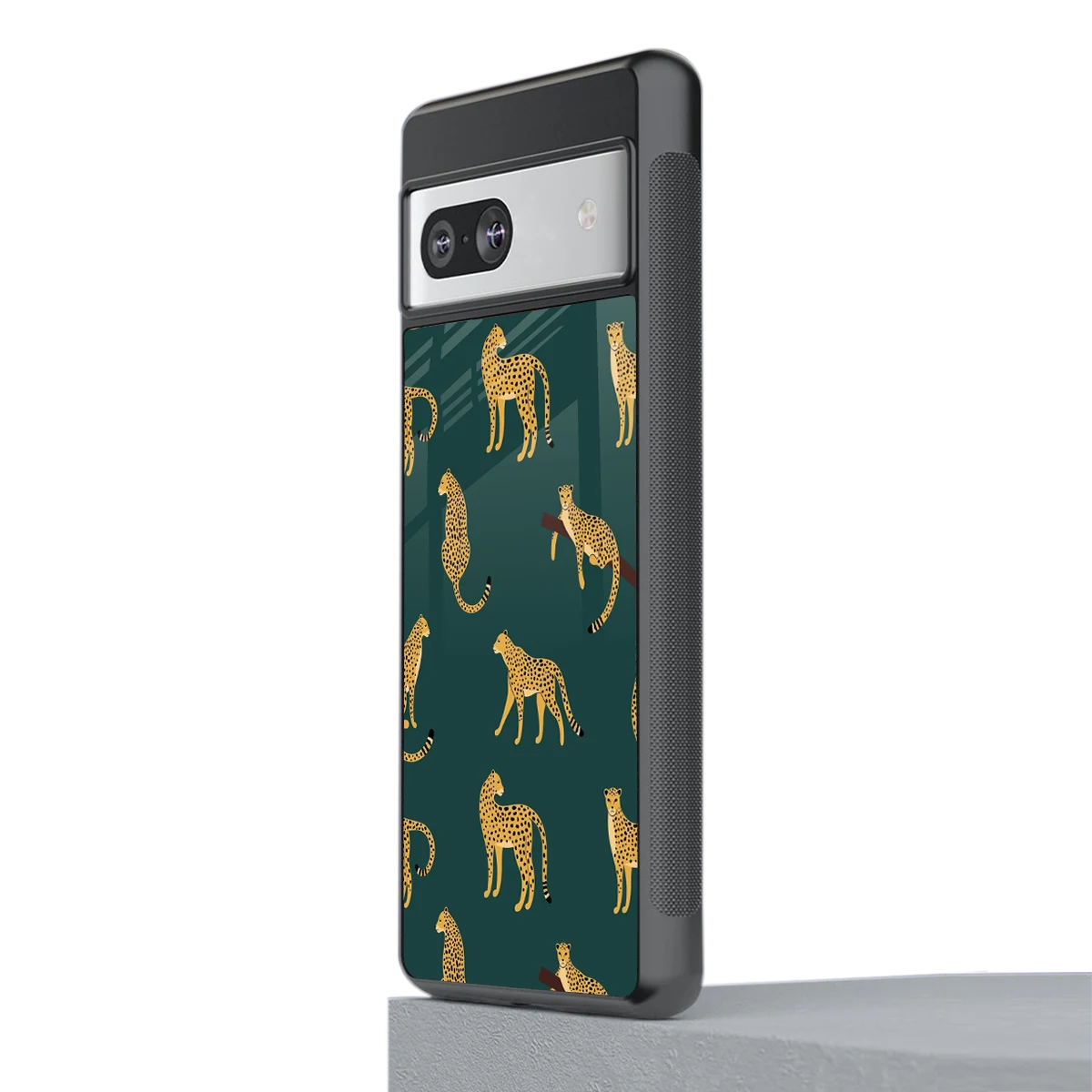 Fierce Spots stylish phone case for google pixel 7 | glossy glass and slim fit