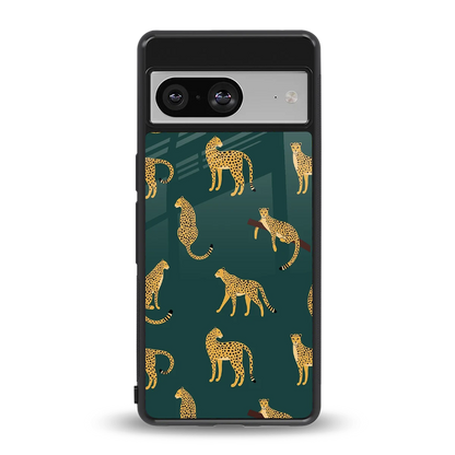 Fierce Spots back phone cover | glass case for google pixel 8