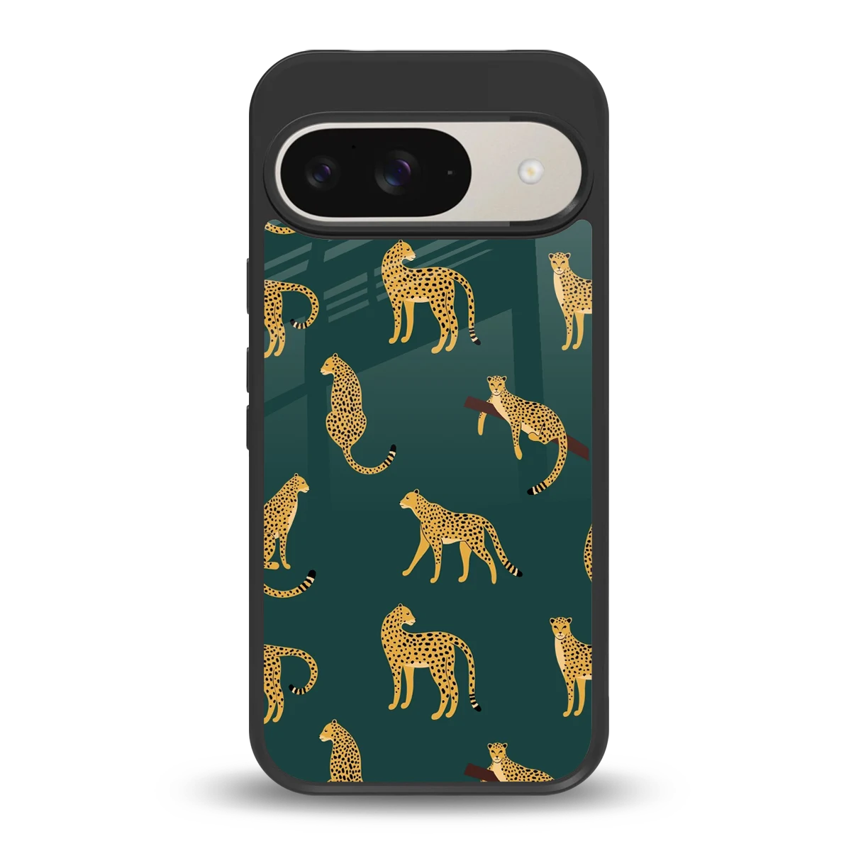 Fierce Spots back phone cover | glass case for google pixel 9