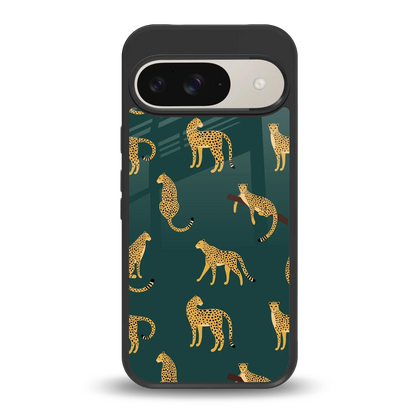 Fierce Spots back phone cover | glass case for google pixel 9