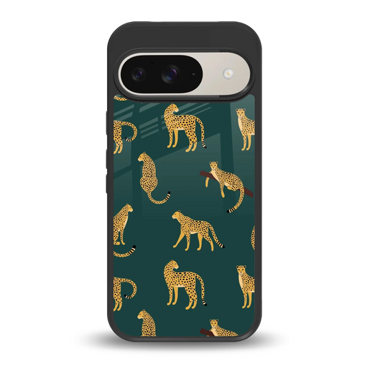Fierce Spots back phone cover | glass case for google pixel 9