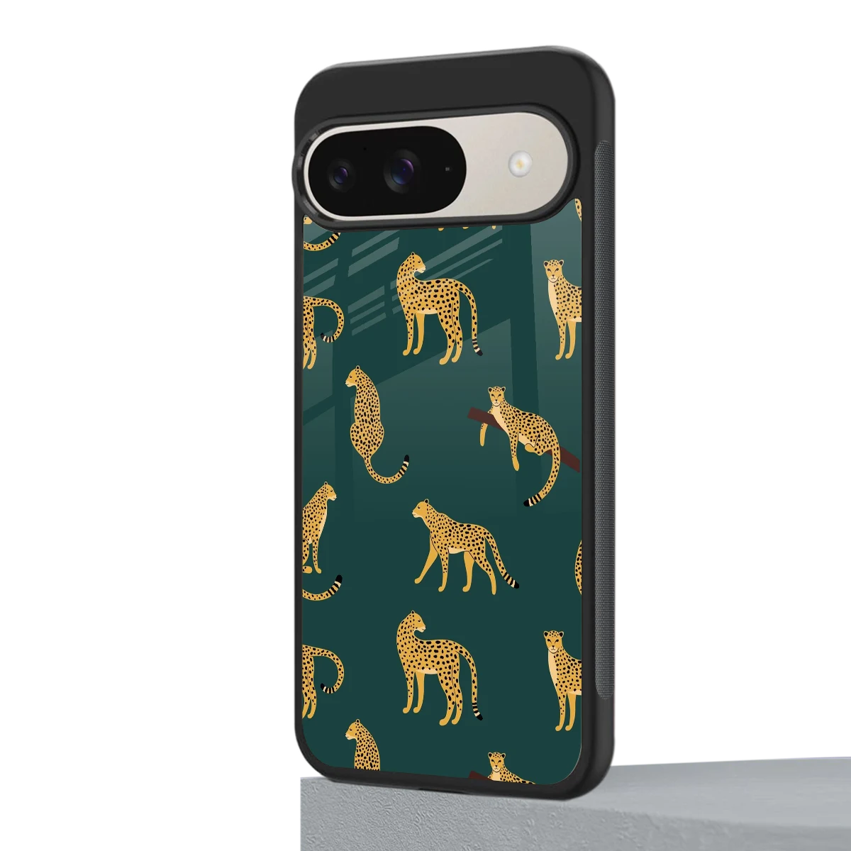 Fierce Spots google pixel 9 mobile cover | shockproof glass phone case