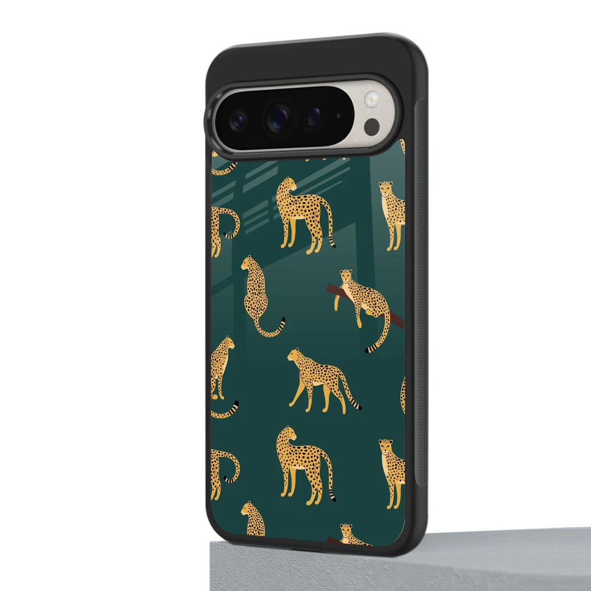 Fierce Spots google pixel 9 pro mobile cover | shockproof glass phone case