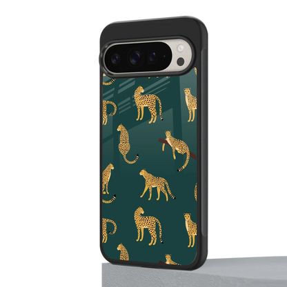 Fierce Spots google pixel 9 pro mobile cover | shockproof glass phone case