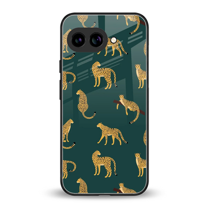 Fierce Spots back phone cover | glass case for google pixel 10a