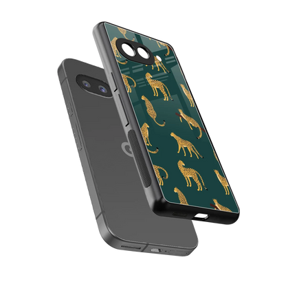 Fierce Spots sleek google pixel 10a cover with tempered glass back and TPU edges