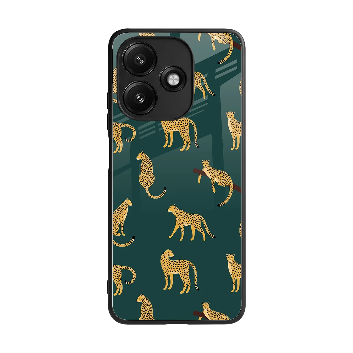 Fierce Spots back phone cover | glass case for redmi 12 5g