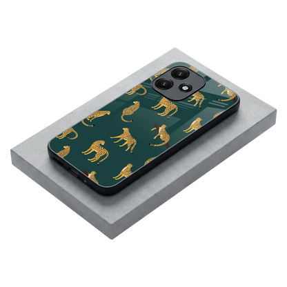 Fierce Spots stylish phone case for redmi 12 5g | glossy glass and slim fit