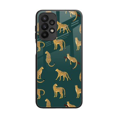 Fierce Spots back phone cover | glass case for samsung galaxy a23