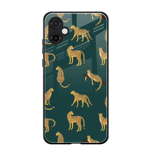 Fierce Spots back phone cover | glass case for samsung galaxy a06 5g
