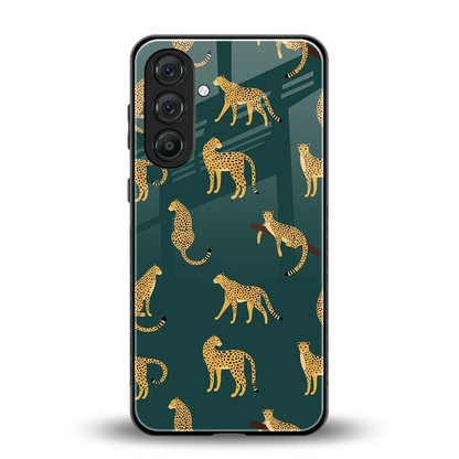 Fierce Spots back phone cover | glass case for samsung galaxy m34 5g