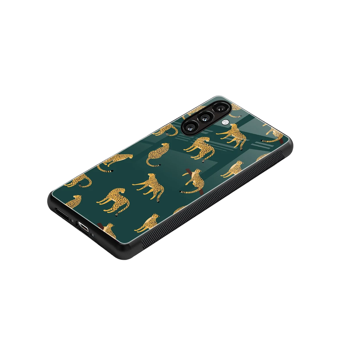 Fierce Spots stylish phone case for samsung galaxy a36 5g | glossy glass and slim fit
