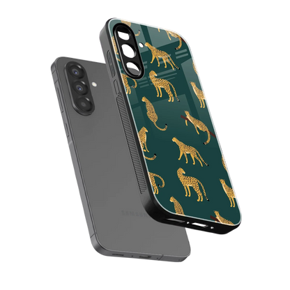 Fierce Spots sleek samsung galaxy a17 5g cover with tempered glass back and TPU edges