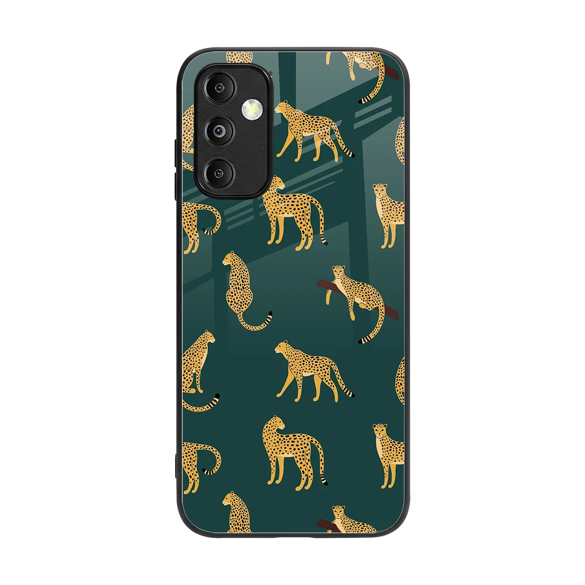 Fierce Spots back phone cover | glass case for samsung galaxy m14 5g