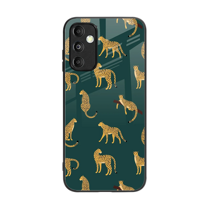 Fierce Spots back phone cover | glass case for samsung galaxy m14 5g
