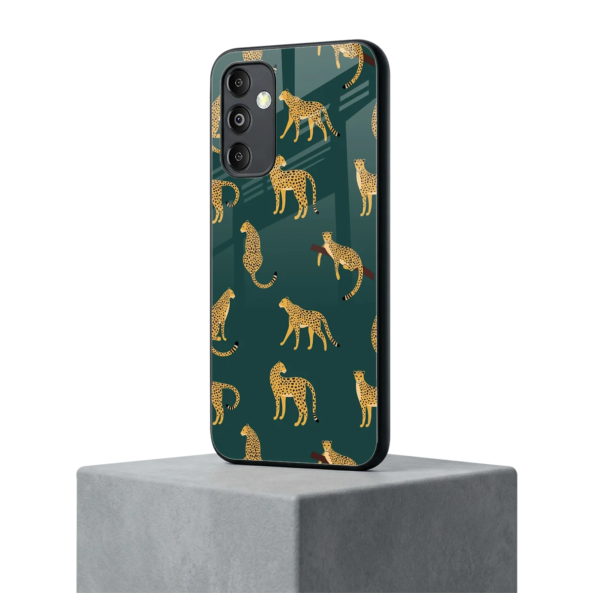 Fierce Spots samsung galaxy m14 5g mobile cover | shockproof glass phone case