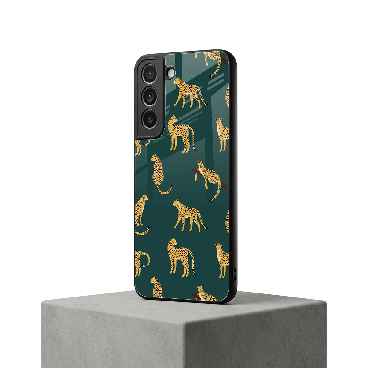 Fierce Spots samsung galaxy s22 mobile cover | shockproof glass phone case